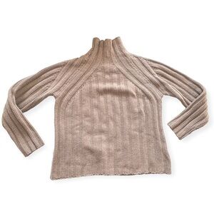 Sea New York‎ Wool Turtleneck Sweater, Beige, Size S